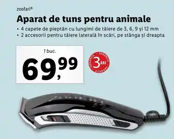 Zoofari Aparat de tuns pentru animale 1 buc