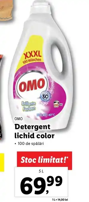 Omo Detergent lichid color 5l