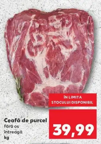 Ceafă de purcel kg