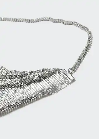 Rochie mini din plasă metalică