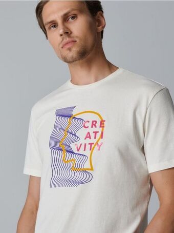 Sinsay Tricou cu imprimeu Ofertă