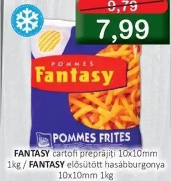 CBA FANTASY cartofi preprăjiți 10x10mm 1kg Ofertă