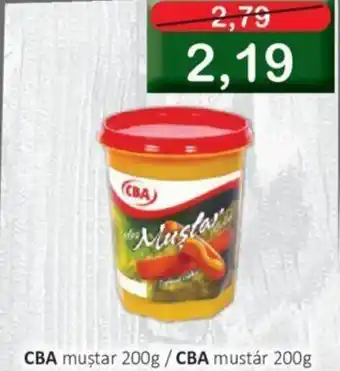 CBA CBA muştar 200g Ofertă