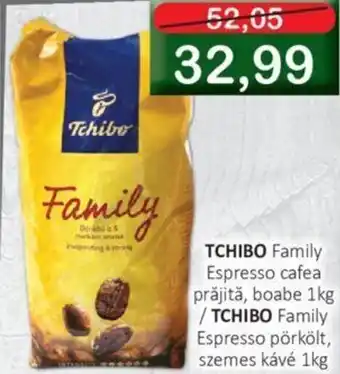 TCHIBO Family Espresso cafea prăjită, boabe 1kg