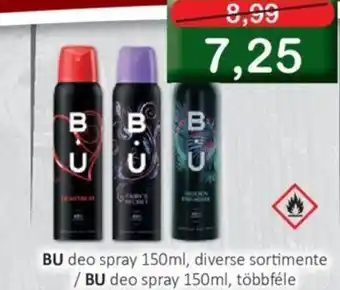 BU deo spray 150ml
