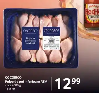 Selgros COCORICO Pulpe de pui inferioare ATM cca 4000g Ofertă