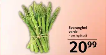 Sparanghel verde - per legătură