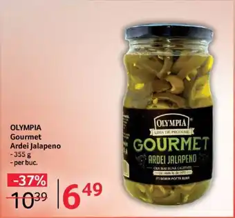 Selgros OLYMPIA Gourmet Ardei Jalapeno -355 g - per buc. Ofertă