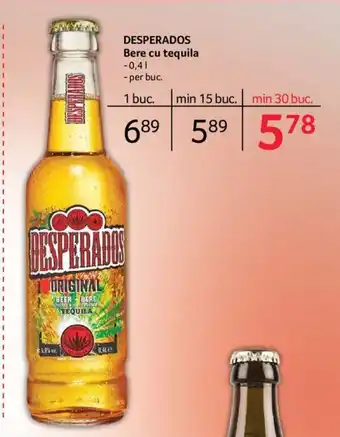 DESPERADOS Bere cu tequila -0,41 - per buc.