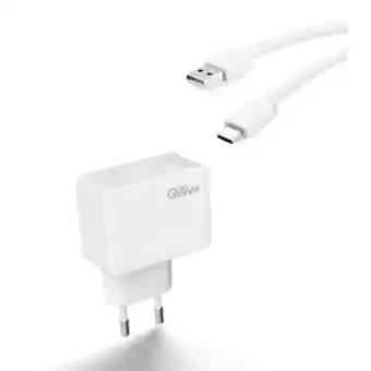 Auchan Set qilive 885746 format din incarcator retea si cablu usb type c 2a Ofertă