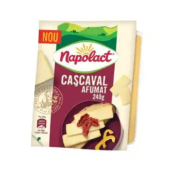 Auchan Cascaval afumat napolact, 240 g Ofertă
