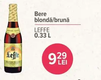 Leffe Bere blondă/brună 0,33l