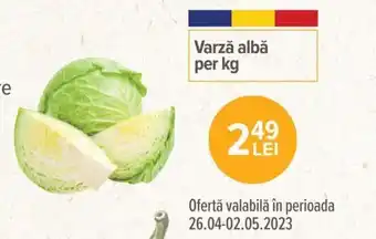 Carrefour Varză albă per kg Ofertă