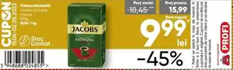 PROFI Cafea măcinată Intense Jacobs Krönung 250g Ofertă