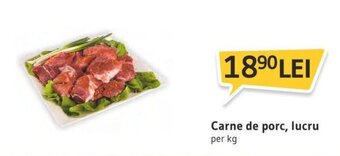 Supeco Carne de porc, lucru per kg Ofertă