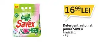 Supeco Detergent automat pudră SAVEX 2kg Ofertă