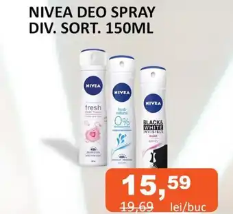 NIVEA DEO SPRAY 150ML