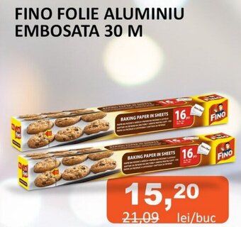 Unicarm FINO FOLIE ALUMINIU EMBOSATA 30 M Ofertă