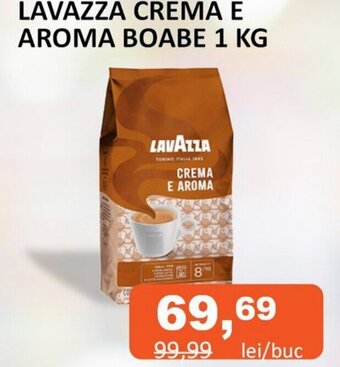 Unicarm LAVAZZA CREMA E AROMA BOABE 1 KG Ofertă