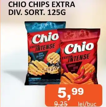 Unicarm CHIO CHIPS EXTRA 125G Ofertă