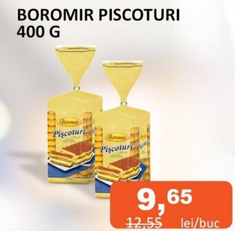 Unicarm BOROMIR PISCOTURI 400 G Ofertă