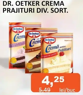 Unicarm DR. OETKER CREMA PRAJITURI Ofertă