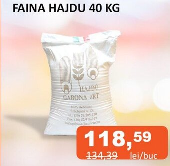 Unicarm FAINA HAJDU 40 KG Ofertă