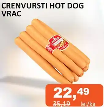 Unicarm CRENVURSTI HOT DOG VRAC 1kg Ofertă