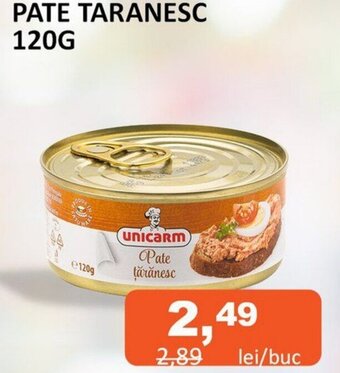 Unicarm PATE TARANESC 120G Ofertă