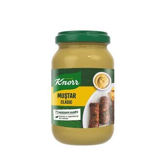 Auchan Mustar clasic knorr, 270g Ofertă