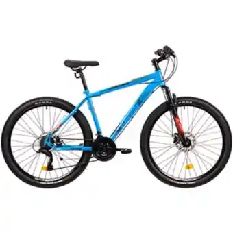 Bicicleta mtb dhs terrana 2705, roata 27.5, 21 viteze, schimbator shimano, frana disc mecanica, albastru