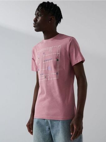 Sinsay Tricou cu imprimeu Ofertă