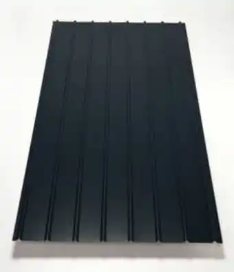 Tabla cutata h12, gri, ral 7016, 0,4 mm x 200 cm x 114,2 cm • bravo