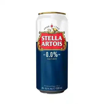 Auchan Bere blonda fara alcool stella artois, 0.5 l Ofertă