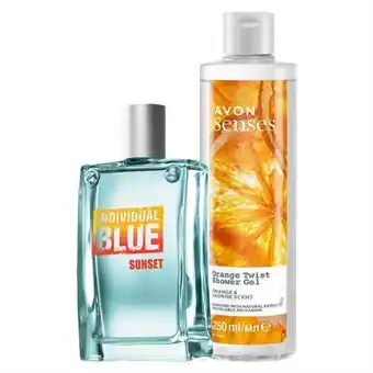 Avon Set orange sunset Ofertă