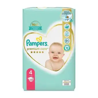 Scutece pampers premium care, marime 4, intre 9-14kg, 68 bucati