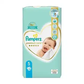Auchan Scutece pampers premium care, marime 5, intre 11-16kg, 58 bucati Ofertă