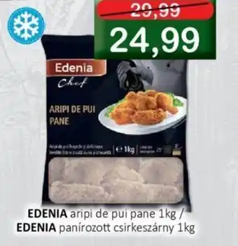CBA EDENIA aripi de pui pane 1kg Ofertă