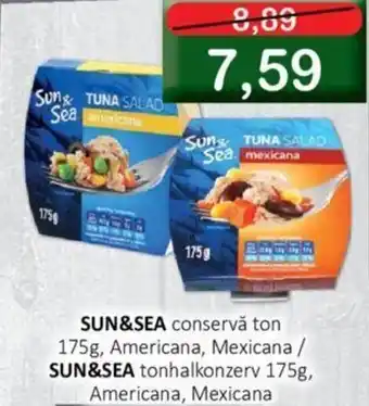 SUN&SEA conservă ton 175g
