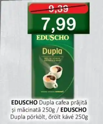 EDUSCHO Dupla cafea prăjită şi măcinată 250g