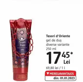 Tesori d'Oriente gel de duş 250 ml