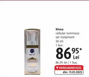 Nivea cellular luminous ser tratament 30ml