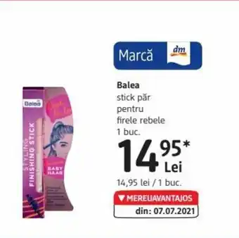 DM Balea stick păr pentru firele rebele Ofertă