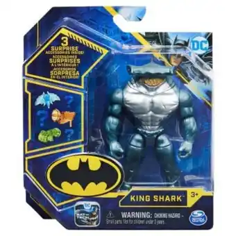 Noriel Set figurina cu accesorii surpriza batman, king shark 20131336 Ofertă