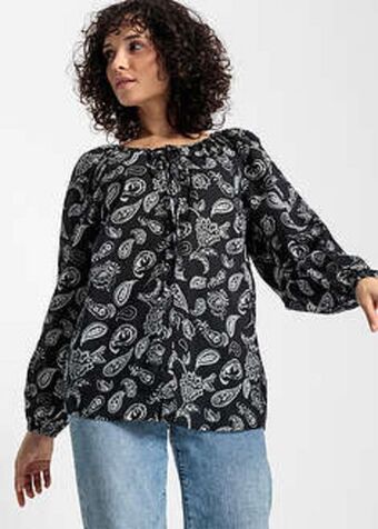 Bonprix Bluză cu drapeuri Ofertă