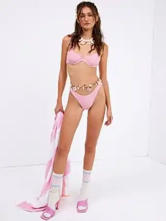 Tiana shine bikini top