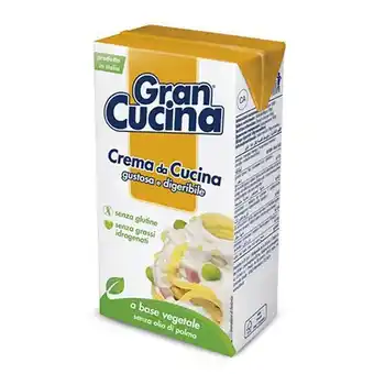 Crema vegetala pentru gatit gran cucina, 500 ml