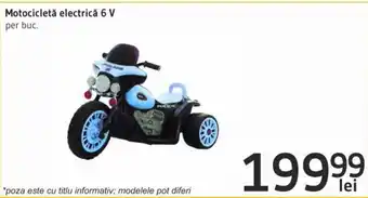 Motocicletă electrică 6V