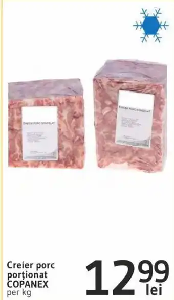 Supeco Creier porc porţionat COPANEX per kg Ofertă