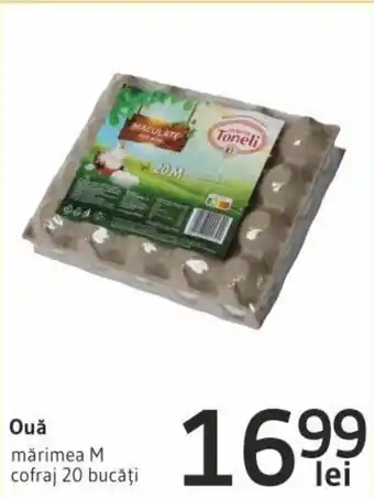 Supeco Ouă mărimea M cofraj 20 bucăţi Ofertă